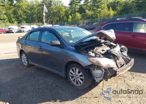 2010 Toyota Corolla S from USA, damaged, VIN 2T1BU4EE7AC478786